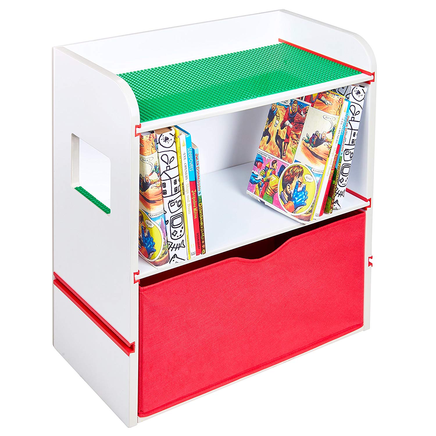 Unidad de Almacenamiento de Juguetes para niños, compatible LEGO 447RTB, IndalChess Tienda de